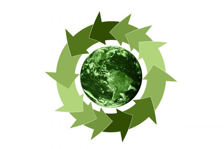 Recycling Arrows Network Green